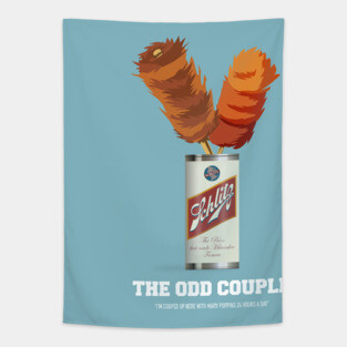 The Odd Couple - Alternative Movie Poster Tapestry
