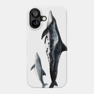 Rough-toothed dolphin Phone Case