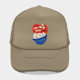 a polyamorous popcorn valentine Hat