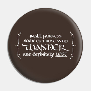 Wander Lost Pin