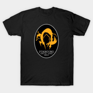Foxhound Special Force Group metal gear solid T-Shirt