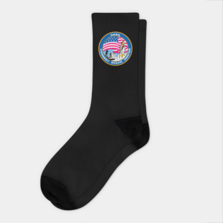 NASA - Kennedy Space Center Logo Socks