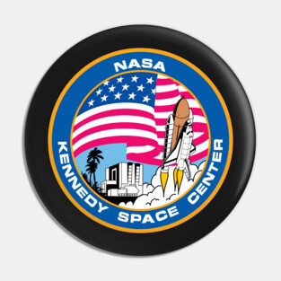 NASA - Kennedy Space Center Logo Pin