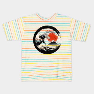 The Great Sumi Wave Kids T-Shirt