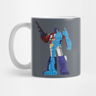 Optimus Prime - Écorché (blueprint v1) Mug