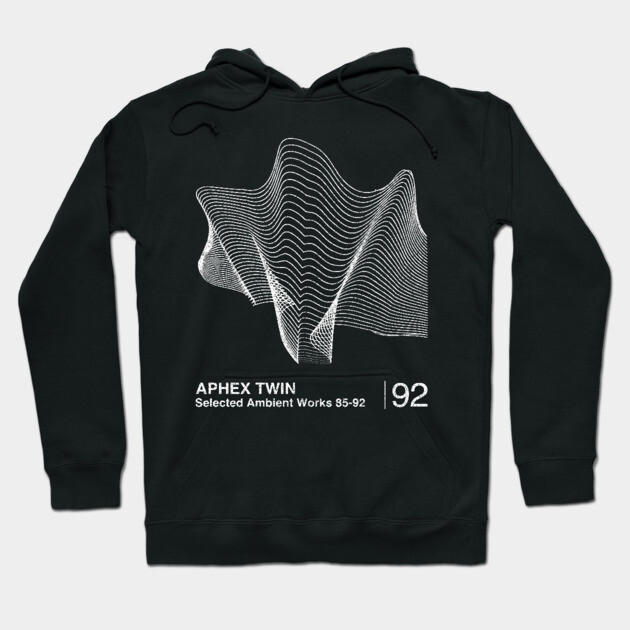 Selected Ambient Works / Minimalist Graphic Design Fan Art Hoodie by saudade