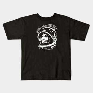 Women in Space: Stephanie Wilson Kids T-Shirt
