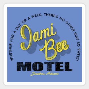 Jami Bee Motel Sticker