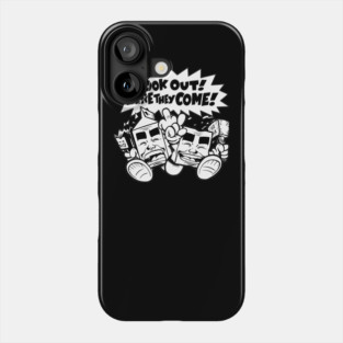 Milk & Cheese: Look Out! Here They Come! Phone Case