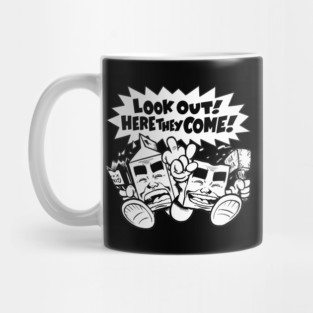 Milk & Cheese: Look Out! Here They Come! Mug