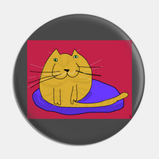 Fat Cat Pin