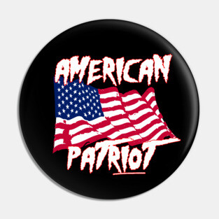American Patriot Riot Pin