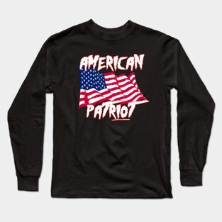 American Patriot Riot Long Sleeve T-Shirt