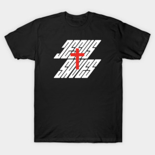 Jesus Saves | Red Cross T-Shirt