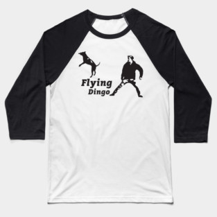 Flying Dingo Baseball T-Shirt