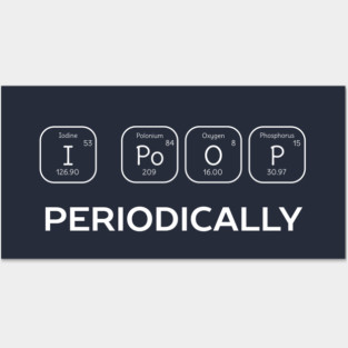 Funny Toilet Humor Science T-Shirt Posters and Art