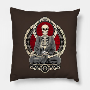 Starving Buddha Pillow