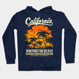 Huntington Beach California Sunset Hoodie