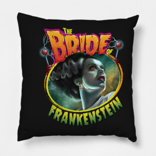 The Bride of Frankenstein Pillow