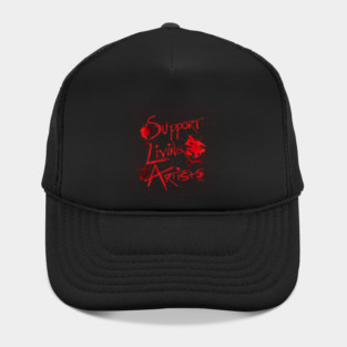 Support Living Artists (Alt version) Hat