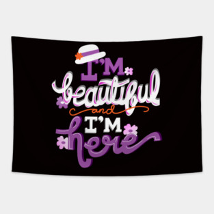 The Color Purple Quote Tapestry