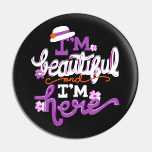 The Color Purple Quote Pin