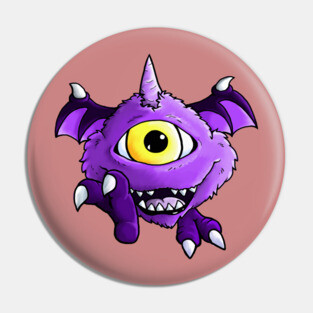 one eyed one horned flying purple people eater Pin