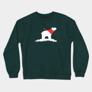 Classic Christmas Holiday polar bear Crewneck Sweatshirt