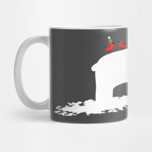 Classic Christmas Holiday polar bear Mug