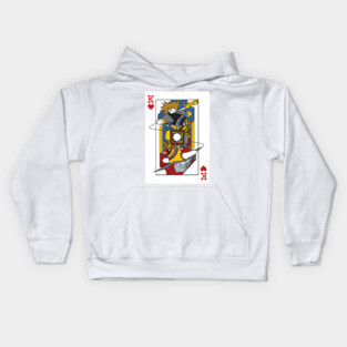 Kingdom Hearts - King of Hearts Kids Hoodie
