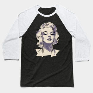 Marilyn Monroe Baseball T-Shirt