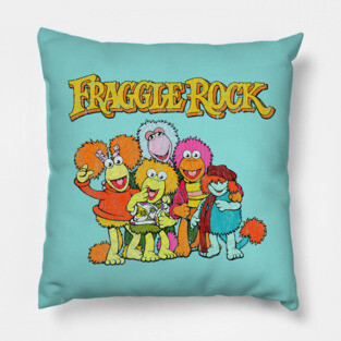 Vintage Fraggle Rock Pillow