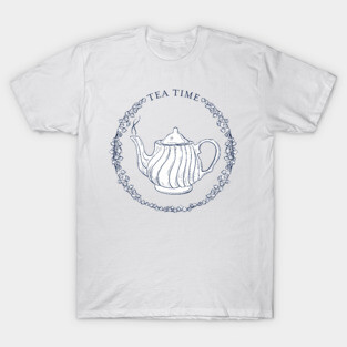 Tea Time Linework T-Shirt