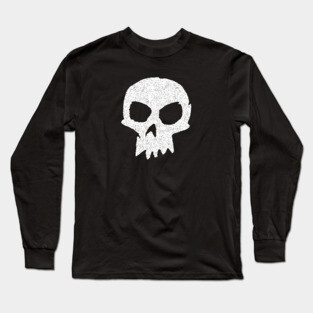 Character Tee, Skull Long Sleeve T-Shirt