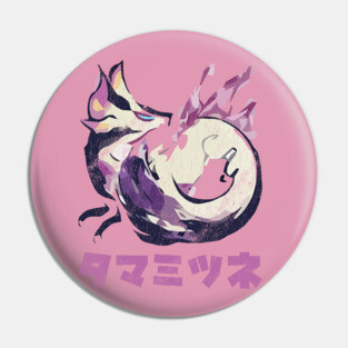 Monster Hunter Rise Mizutsune Kanji Icon Pin