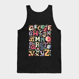 Alphabet Tank Top