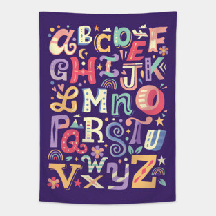 Alphabet Tapestry