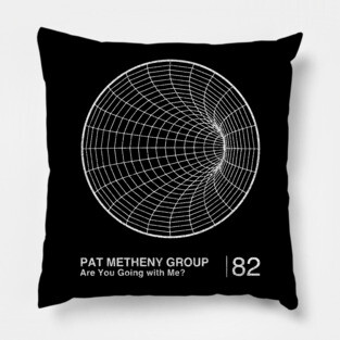 Pat Metheny Group / Minimalist Graphic Artwork Fan Design Pillow