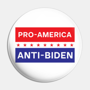 Pro america anti Biden Pin