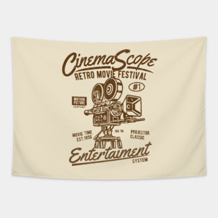 Cinema scope Tapestry