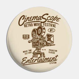 Cinema scope Pin