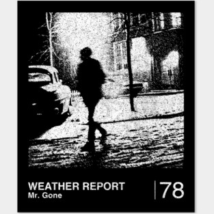 Weather Report / Minimalist Graphic Artwork Fan Design Posters and Art