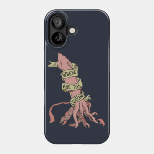 You're Wrong About - where are all the lesbians giant squid Phone Case