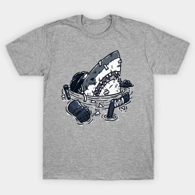 The Goon Shark T-Shirt by nickv47