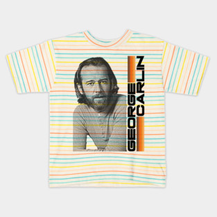George Carlin :: Retro Comedy FanArt Tribute Kids T-Shirt
