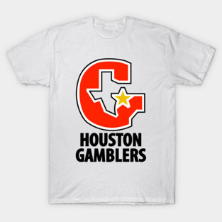 DEFUNCT - HOUSTON GAMBLERS T-Shirt