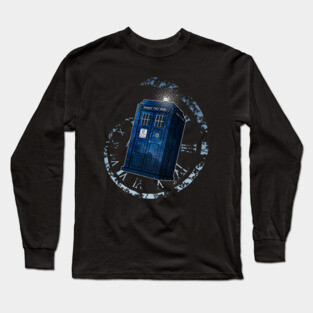 The Tardis Long Sleeve T-Shirt