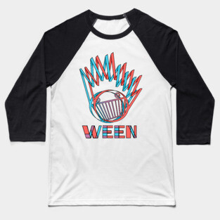 Ween Boognish in 3D Baseball T-Shirt