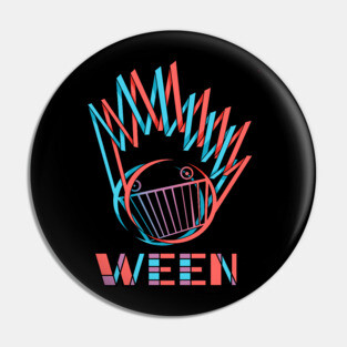 Ween Boognish in 3D Pin