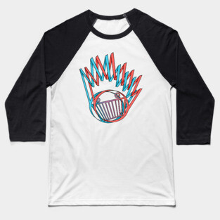 Ween 3D Boognish Baseball T-Shirt